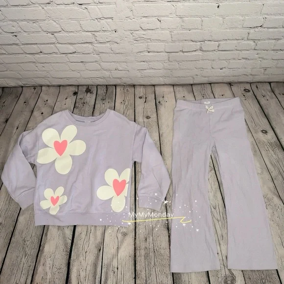 Gap Girl Sweatshirt and Pants Set - Picture 1 of 4